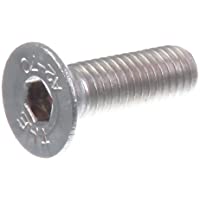 SECCARO Tornillo avellanado M5 x 16 mm- acero inoxidable V2A VA A2- DIN 7991 - ISO 10642- hexágono interior- 20 piezas